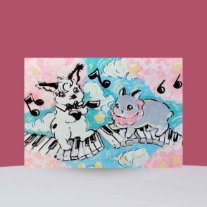 Music in The Spring- Art Print