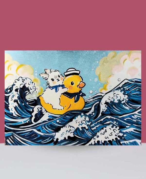 Art print-Sailing Day