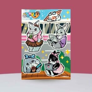 Urban Bunnies- Sticker